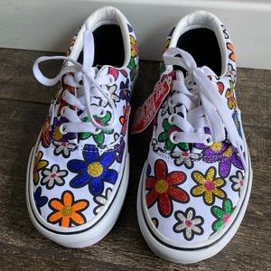 Vans Era Platform Glitter Daisie Size 6